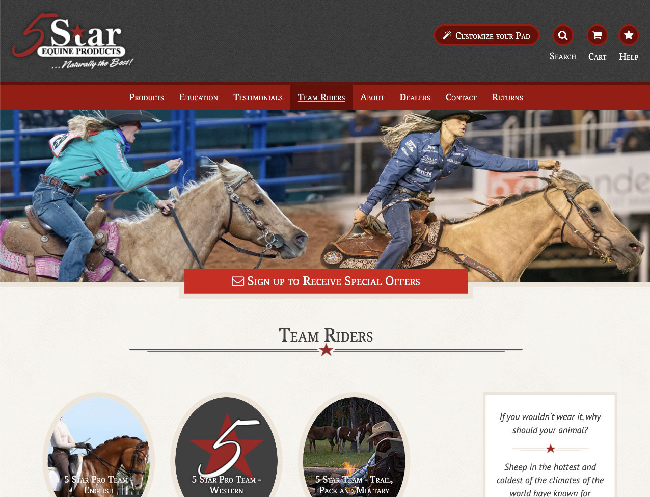 5 Star Equine Products screenshot